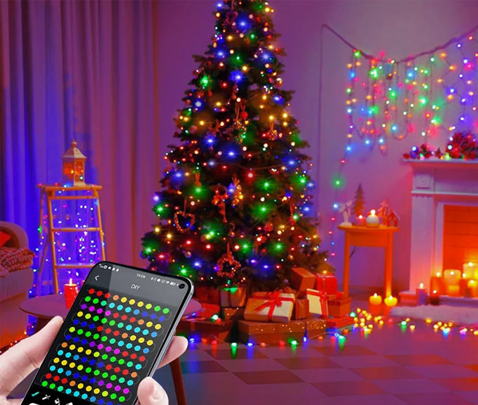 Smart LED decoration for christmas